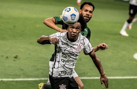 Willian durante partida entre Corinthians e Amrica-MG, pelo Brasileiro, na Neo Qumica Arena