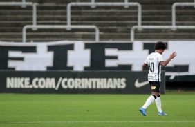 Willian durante jogo entre Corinthians e Amrica-MG, pelo Brasileiro, na Neo Qumica Arena