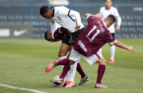 Carlos Henrique durante jogo entre Corinthians e Juventus, pelo Paulista Sub-20