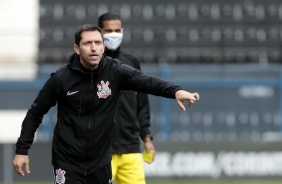 Diogo Siston durante jogo entre Corinthians e Juventus, pelo Paulista Sub-20