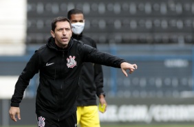 Diogo Siston durante jogo entre Corinthians e Juventus, pelo Paulista Sub-20