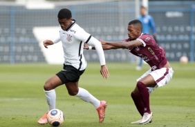 Felipe durante jogo entre Corinthians e Juventus, pelo Paulista Sub-20