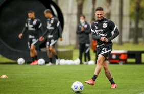 Mosquito no treinamento do Corinthians, no CT Dr. Joaquim Grava