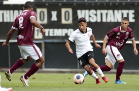 Pedrinho durante jogo entre Corinthians e Juventus, pelo Paulista Sub-20