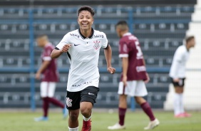 Pedrinho no jogo entre Corinthians e Juventus, pelo Campeonato Paulista Sub-20