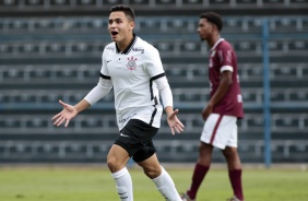 Thomas durante jogo entre Corinthians e Juventus, pelo Paulista Sub-20
