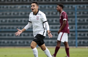 Thomas durante jogo entre Corinthians e Juventus, pelo Paulista Sub-20