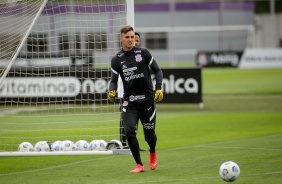 Donelli durante treino preparatório para o Dérbi entre Corinthians e Palmeiras