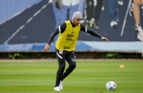 Renato Augusto durante treino preparatrio para o Drbi entre Corinthians e Palmeiras