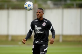 Xavier durante treino preparatório para o Dérbi entre Corinthians e Palmeiras