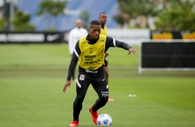 Xavier durante treino preparatório para o Dérbi entre Corinthians e Palmeiras