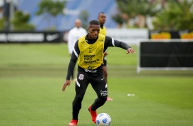 Xavier durante treino preparatrio para o Drbi entre Corinthians e Palmeiras