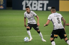 Cantillo durante partida entre Corinthians e Palmeiras, pelo Campeonato Brasileiro
