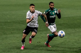 Gabriel Pereira durante partida entre Corinthians e Palmeiras na Neo Química Arena
