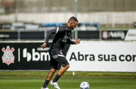 Renato Augusto faz ltimo treino no CT do Corinthians antes do Drbi contra o Palmeiras