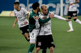 Rger Guedes durante partida entre Corinthians e Palmeiras na Neo Qumica Arena