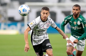 Gabriel Pereira no Drbi entre Corinthians e Palmeiras, pelo Brasileiro, na Neo Qumica Arena