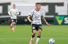 Gabriel Pereira no Drbi entre Corinthians e Palmeiras, pelo Brasileiro, na Neo Qumica Arena