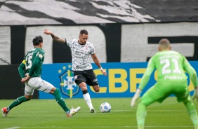 Renato no Drbi entre Corinthians e Palmeiras, pelo Brasileiro, na Neo Qumica Arena