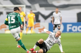 Rger Guedes no Drbi entre Corinthians e Palmeiras, pelo Brasileiro, na Neo Qumica Arena