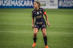 Tamires na final do Brasileiro Feminino entre Corinthians e Palmeiras