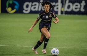 Yasmin na final do Brasileiro Feminino entre Corinthians e Palmeiras