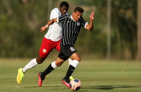 Richard durante jogo entre Corinthians e Red Bull Bragantino, pelo Paulista Sub-20