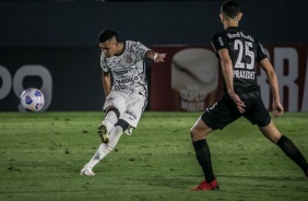 Cantillo na partida entre Corinthians e Red Bull Bragantino, pelo Brasileiro