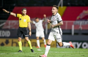 Gustavo Silva anotou o segundo gol do Corinthians no jogo contra o Red Bull Bragantino