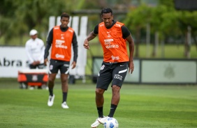 J durante ltima atividade antes do jogo entre Corinthians e Bahia