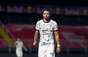 Renato Augusto durante jogo entre Corinthians e Red Bull Bragantino, pelo Brasileiro