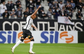 Cantillo durante o confronto entre Corinthians e Bahia na Neo Qumica Arena