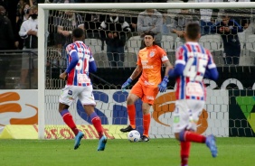 Cssio durante o confronto entre Corinthians e Bahia na Neo Qumica Arena