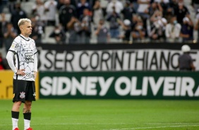 Rger Guedes durante o confronto entre Corinthians e Bahia na Neo Qumica Arena