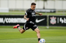 Gustavo Mosquito durante penltimo treino antes do confronto contra o Sport