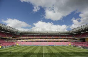 Arena Pernambuco antes do confronto entre Sport e Corinthians