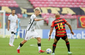 Rger Guedes durante confronto entre Sport e Corinthians