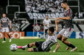 GP durante jogo contra o Fluminense