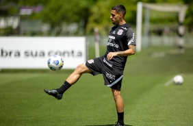 Gabriel durante penltimo treino antes do Majestoso