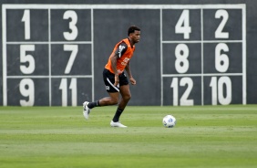 Gil durante penltimo treino antes do Majestoso