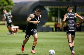 Joo Pedro durante penltimo treino antes do Majestoso