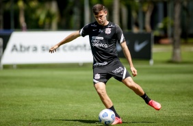 Lucas Piton durante penltimo treino antes do Majestoso