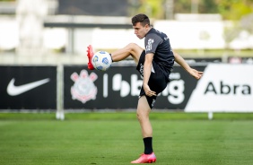 Lucas Piton durante penltimo treino antes do Majestoso