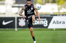 Renato Augusto durante penltimo treino antes do Majestoso