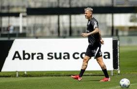 Rger Guedes durante penltimo treino antes do Majestoso