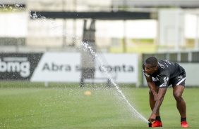 Xavier durante penltimo treino antes do Majestoso