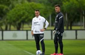 Doriva e Donelli no ltimo treinamento antes do Majestoso contra o So Paulo