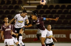 Gabi Zanotti durante partida entre Corinthians e Ferroviária pela semifinal do Paulista Feminino