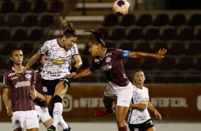 Gabi Zanotti durante partida entre Corinthians e Ferroviria pela semifinal do Paulista Feminino