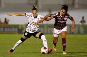 Portilho durante partida entre Corinthians e Ferroviária pela semifinal do Paulista Feminino